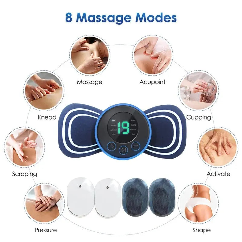 Portable Electric Intelligent Mini Neck Massager