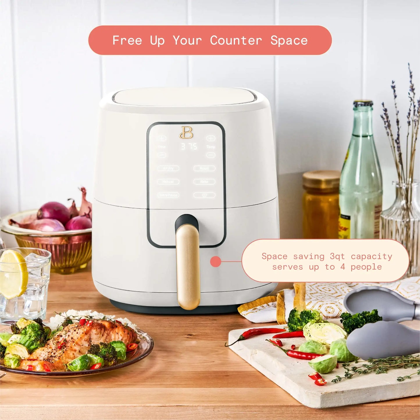 3 Qt AirFryer with TurboCrisp Technology