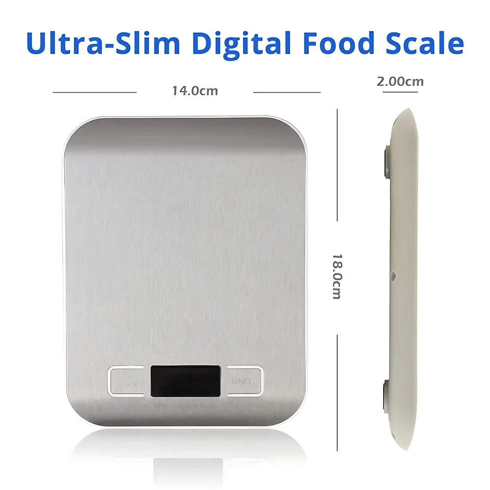 5/10kg Electronic Kitchen Scale LCD Measuring Tool