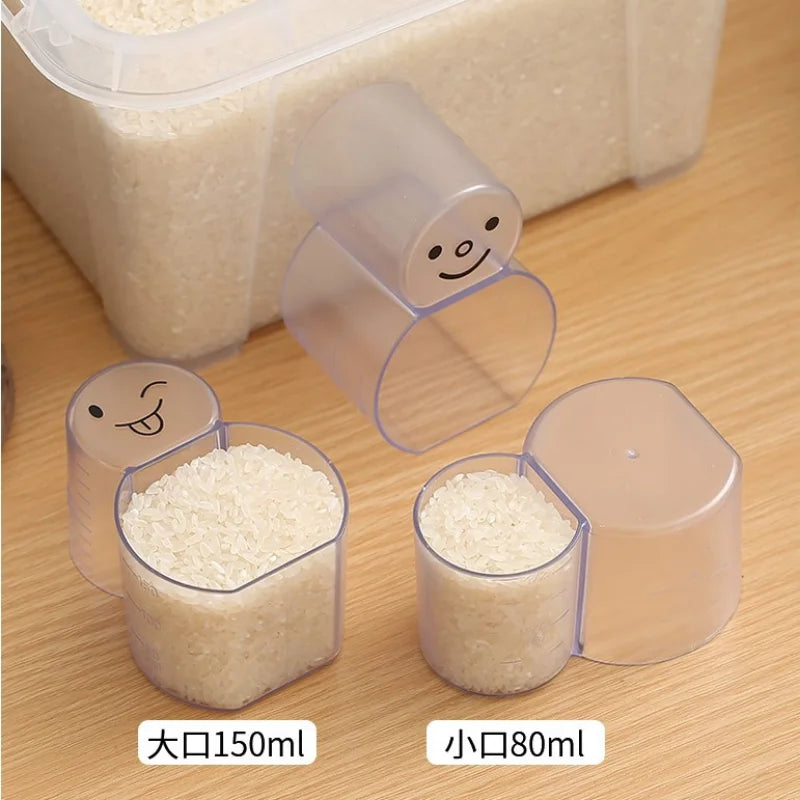 Cartoon Cute Two-In-One Liquid Measuring Cup Scoop