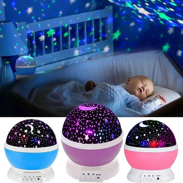 Galaxy Projector Starry Sky Rotating LED Night Light