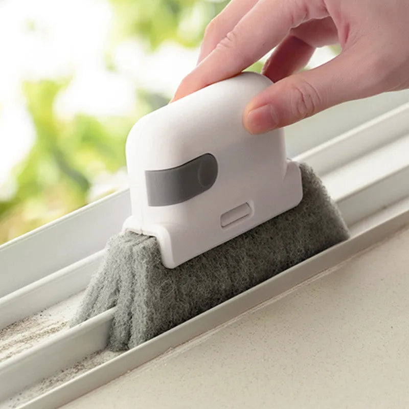 Window Groove Cleaning Cloth Brush