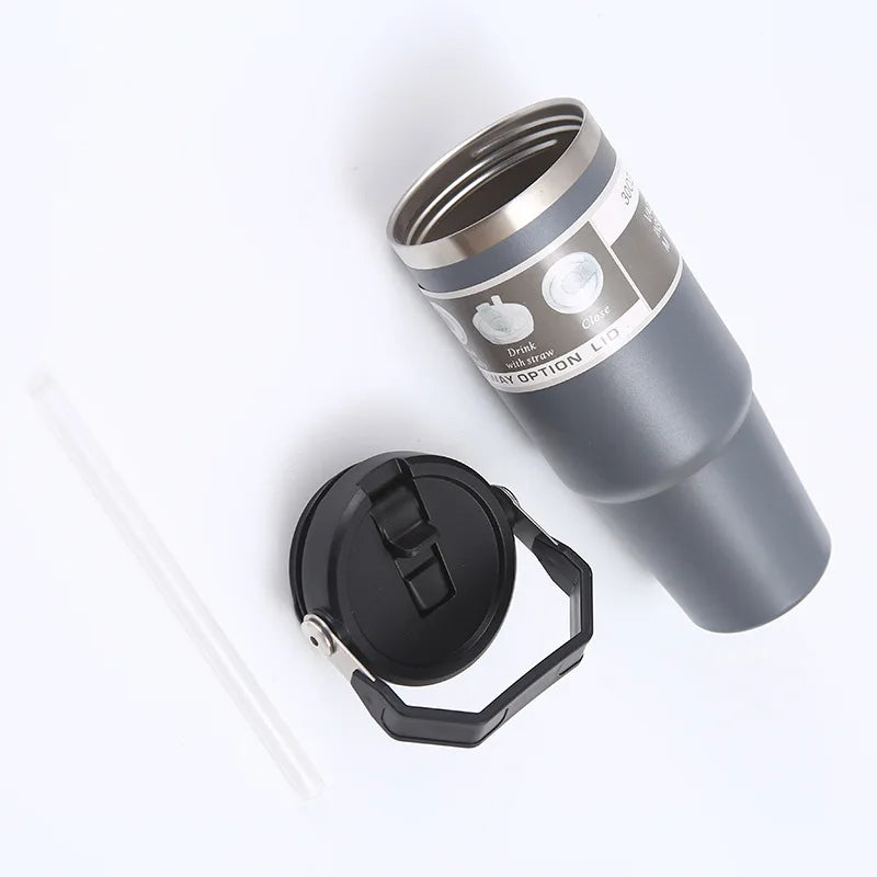 Portable Car Cup Stainless Steel Thermos Cup