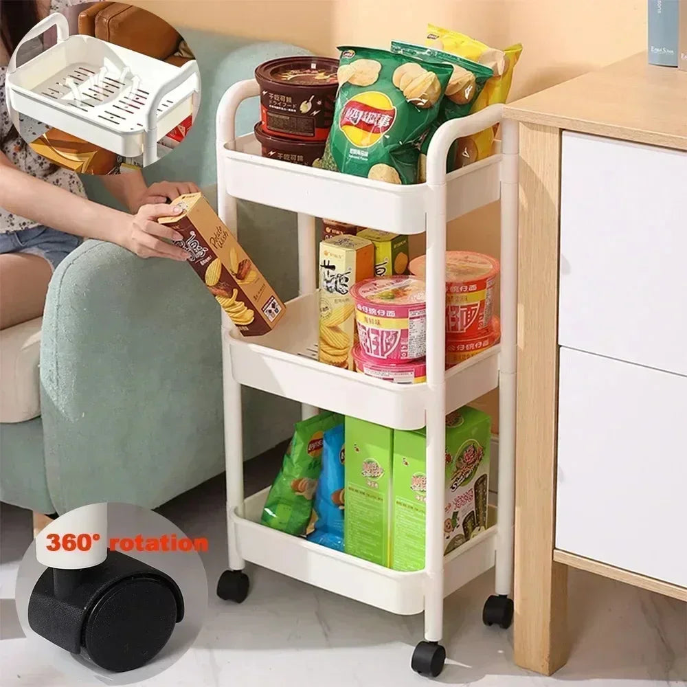 Hot Household Multi-layer Small Cart Storage