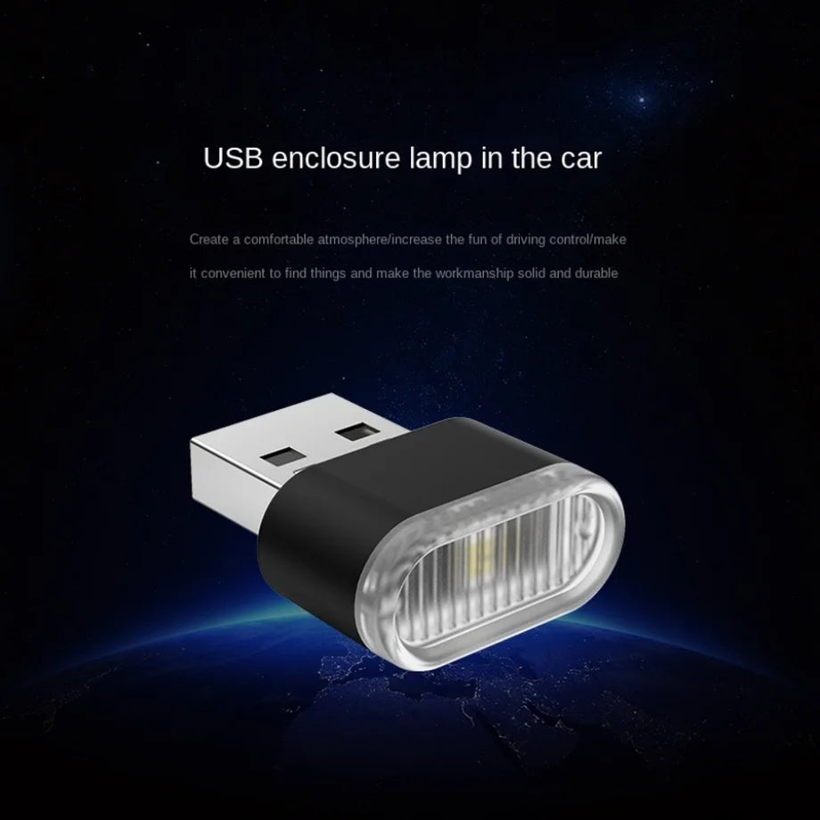 Car Mini USB LED Atmosphere Lights