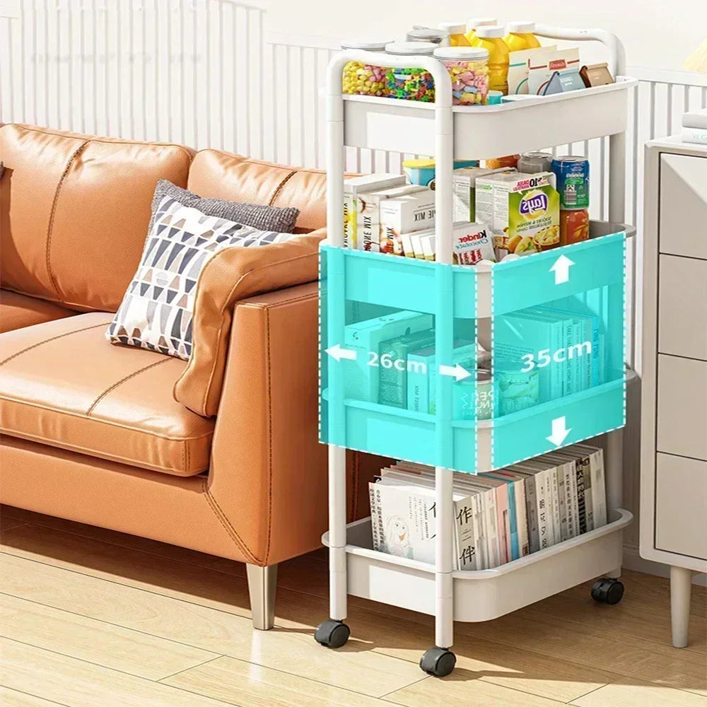 Hot Household Multi-layer Small Cart Storage