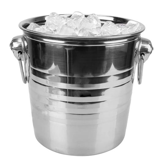 Wine Beer Cooler Bucket 5L Stainless Steel Ice Cube