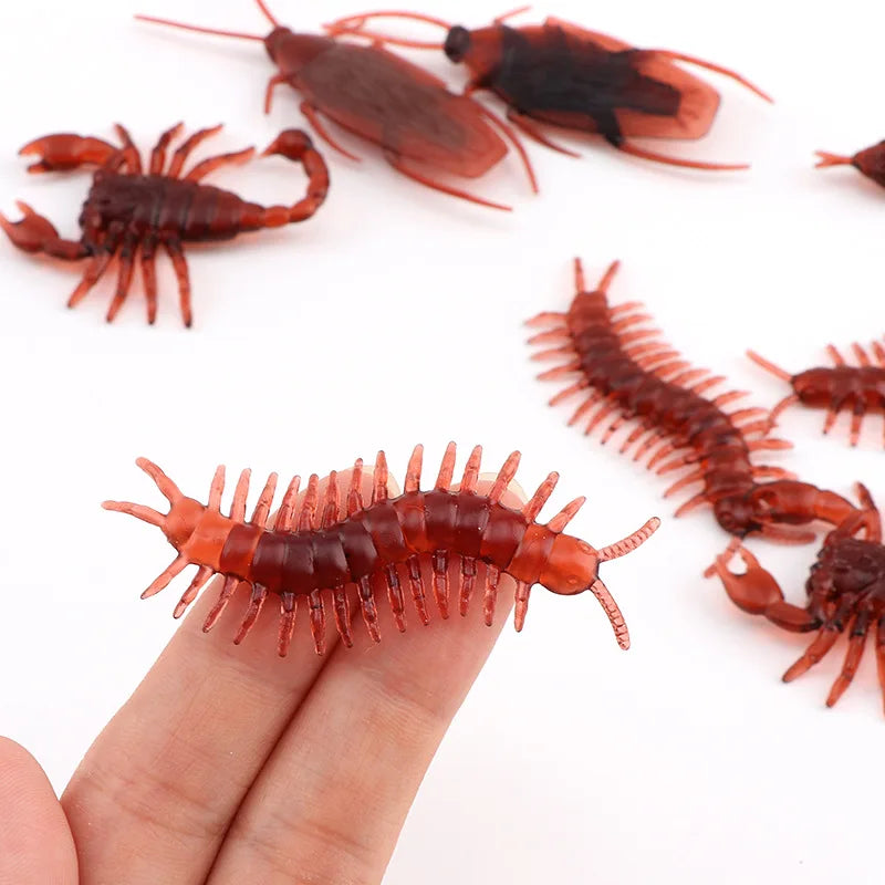 12pc Funny Fake Cockroach Halloween Party Decoration