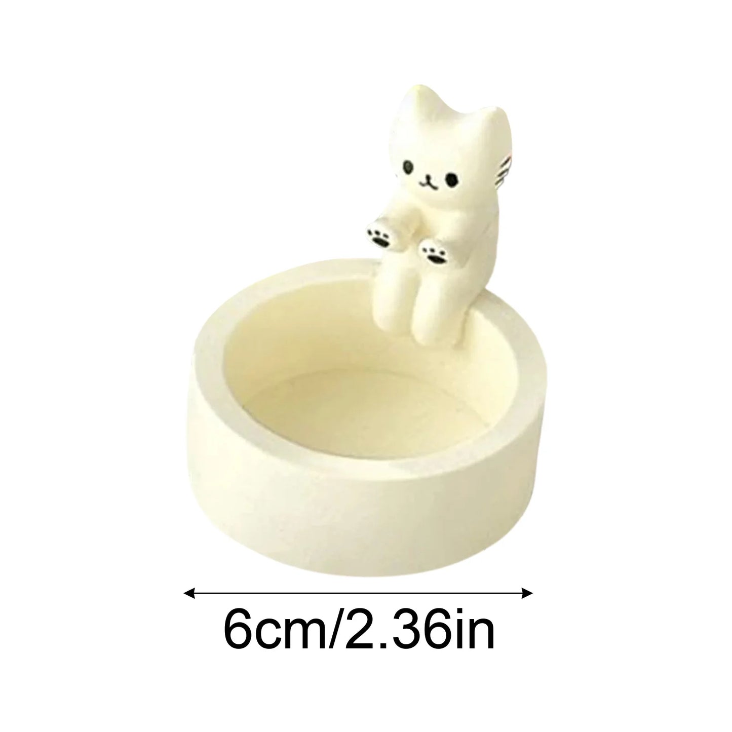 Kitten Candle Holder Cute Cat Candlestick