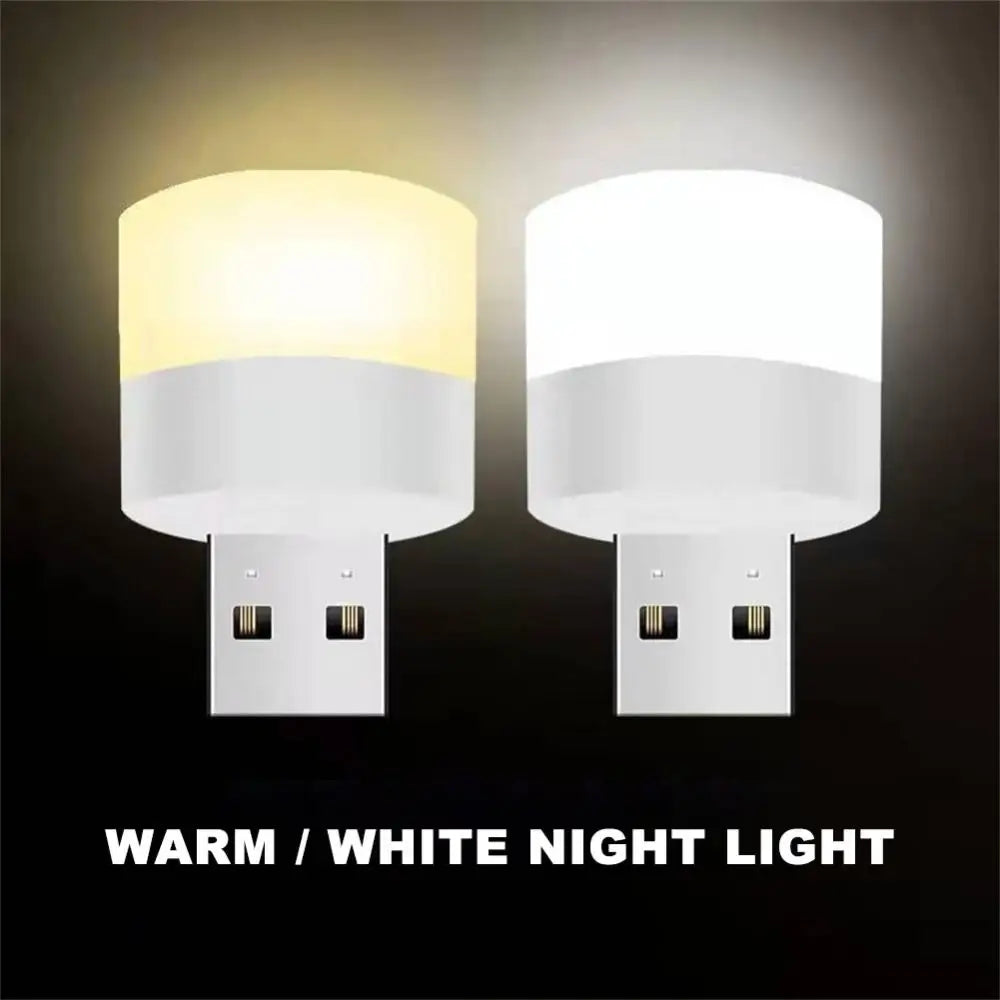 USB Plug LED Night Light Cartoon