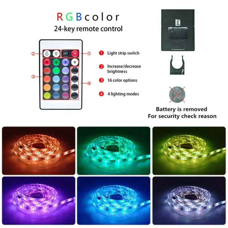 USB LED Strip Lights APP Control Color Changing