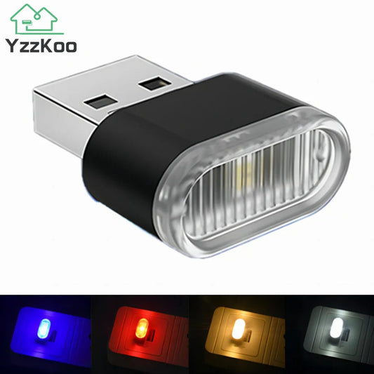 Car Mini USB LED Atmosphere Lights