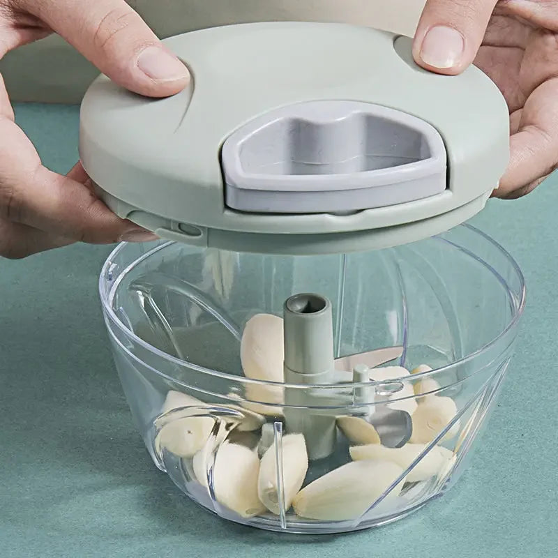 500/900ML Garlic Chopper Manual