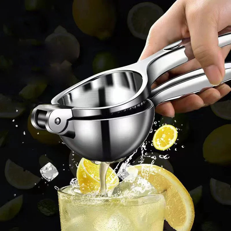 Stainless Steel Lemon Squeezer Manual Juicer Processor