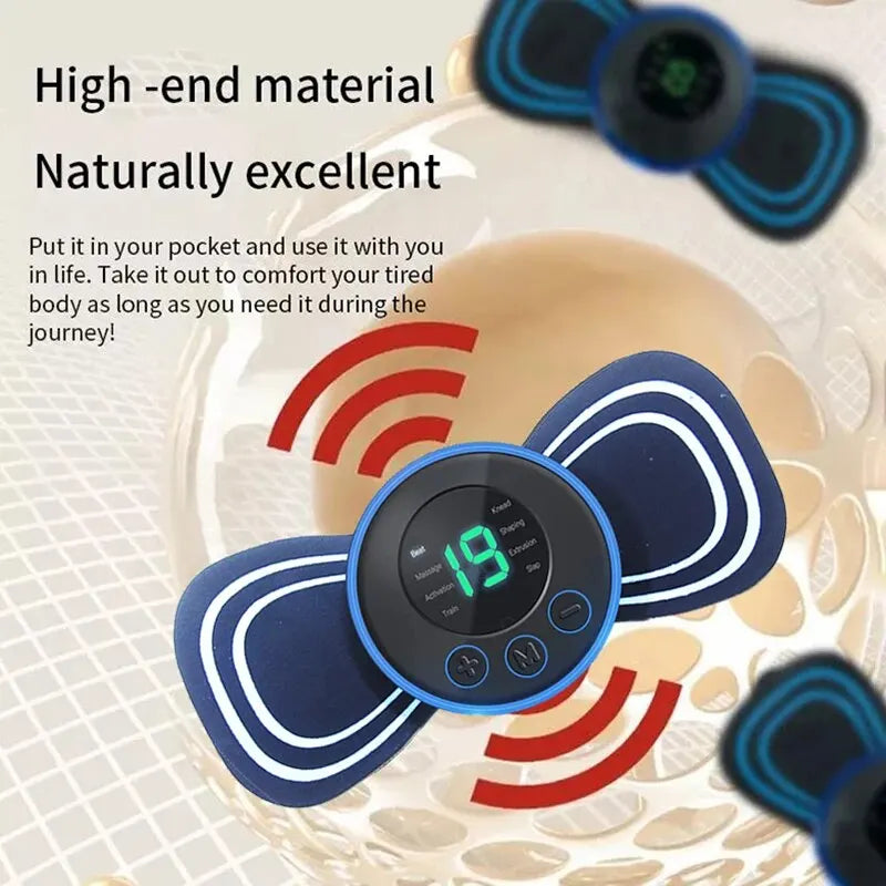 Portable Electric Intelligent Mini Neck Massager