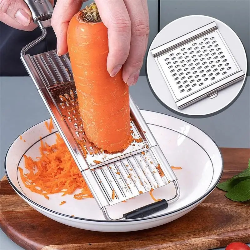 4 in1 Vegetable Slicer Stainless Steel Shredder