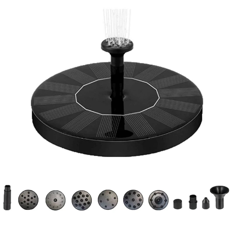 1pc Solar Fountain Outdoor