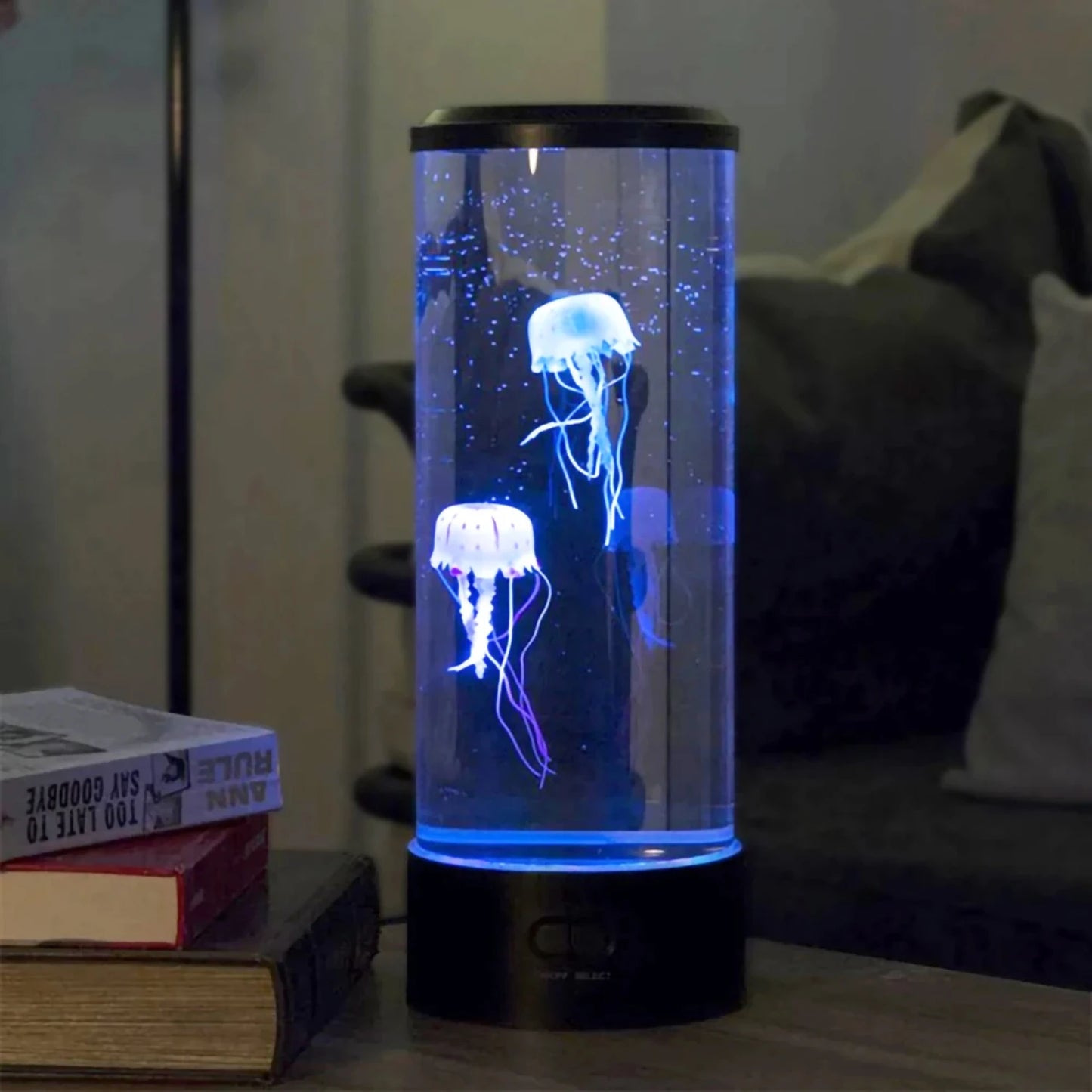 New Color Changing Jellyfish Lamp Usb/Battery Powered