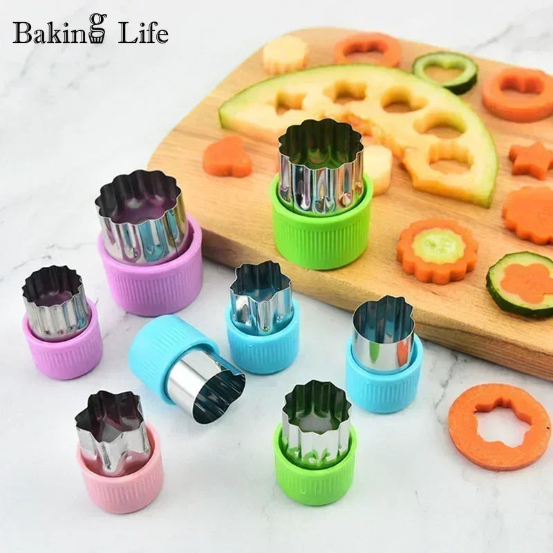 Heart Shape Vegetables Cutter Plastic Handle