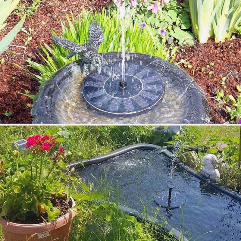 1pc Solar Fountain Outdoor