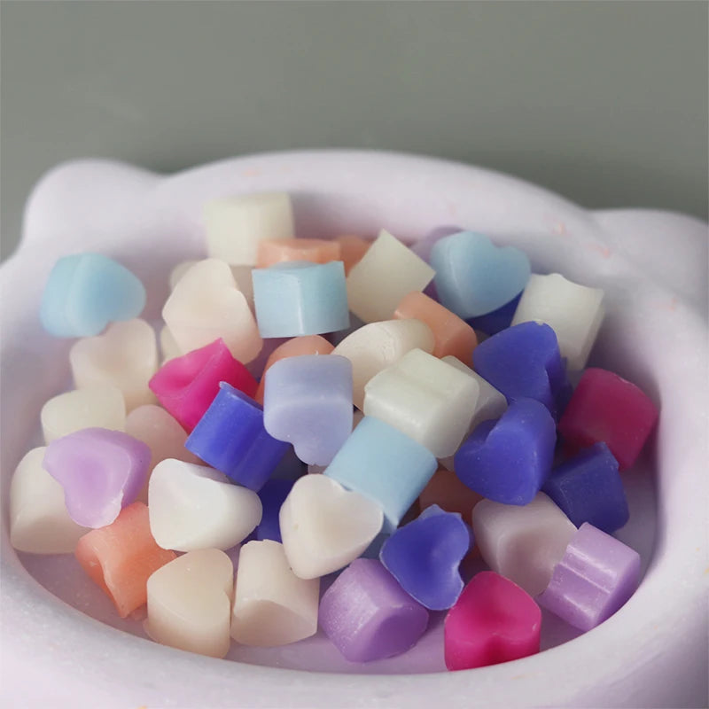 55 Compartment Heart Shape Silicone Candle