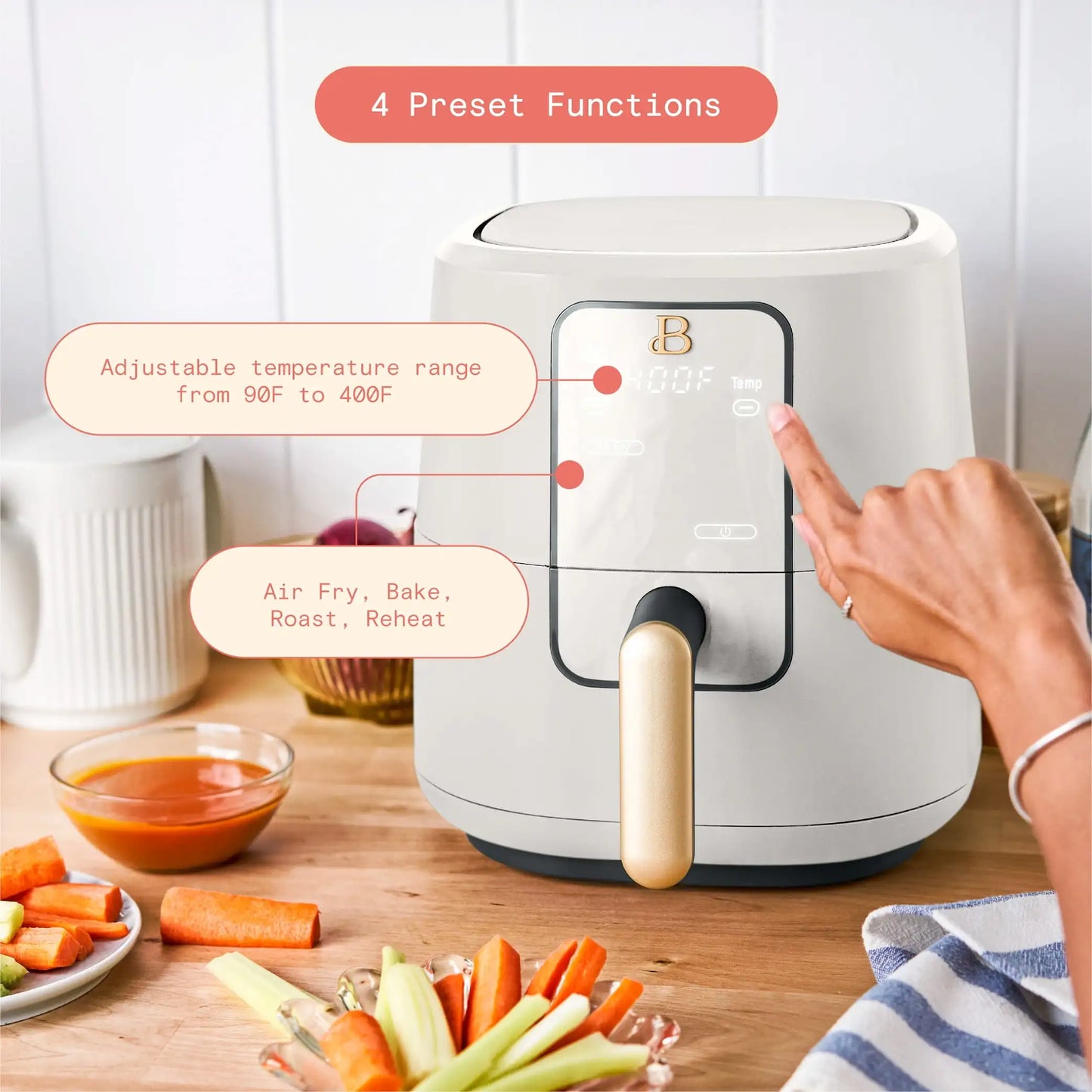 3 Qt AirFryer with TurboCrisp Technology