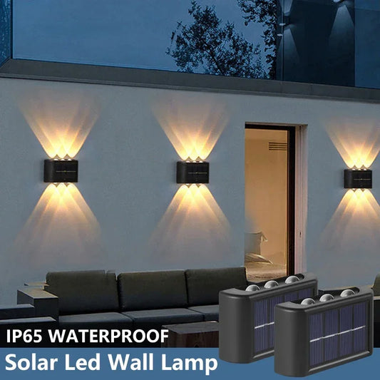 Solar Wall Lamp Outdoor Waterproof