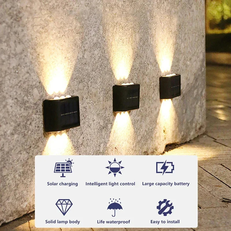 Solar Wall Lamp Outdoor Waterproof