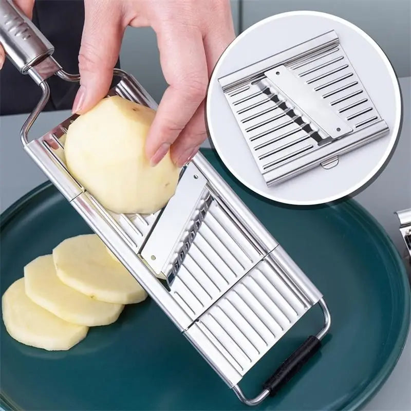 4 in1 Vegetable Slicer Stainless Steel Shredder