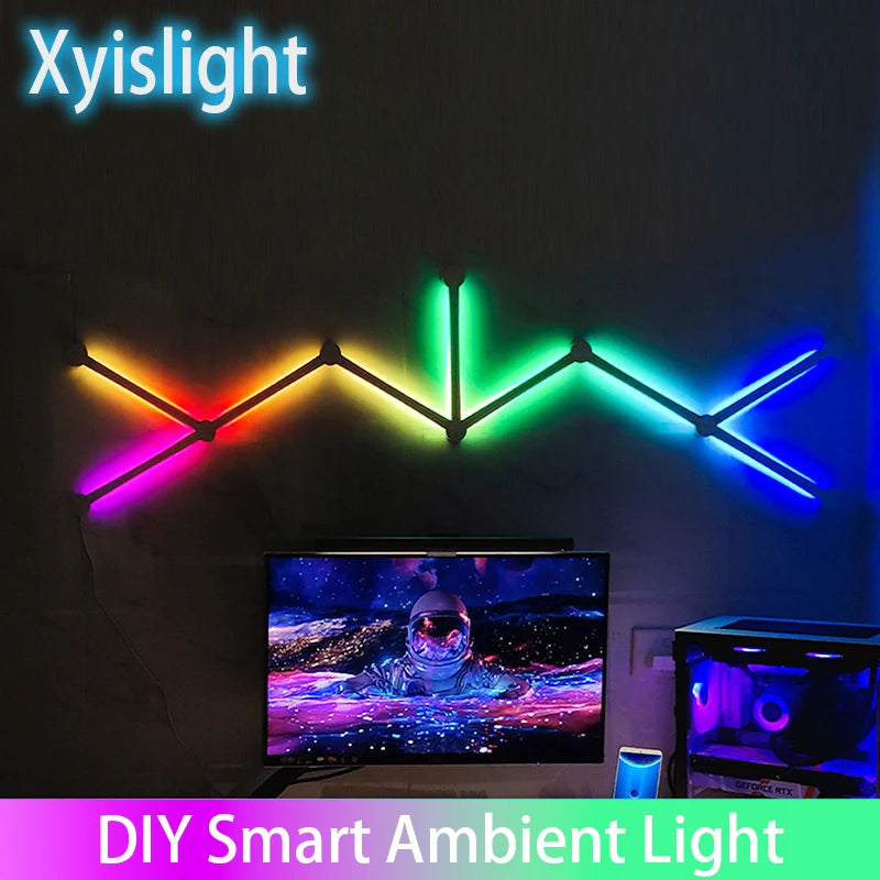 Splicing Light DIY Atmosphere Light RGB Smart Wall Light