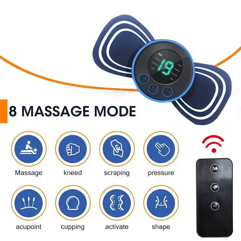 Portable Electric Intelligent Mini Neck Massager