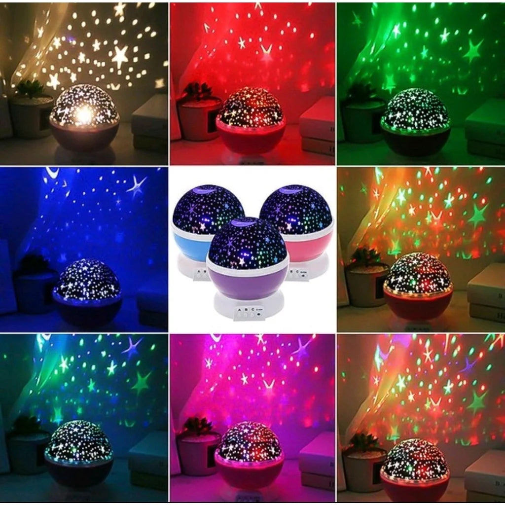 Galaxy Projector Starry Sky Rotating LED Night Light