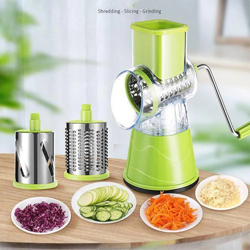 3-in-1 Manual Rotation Vegetable