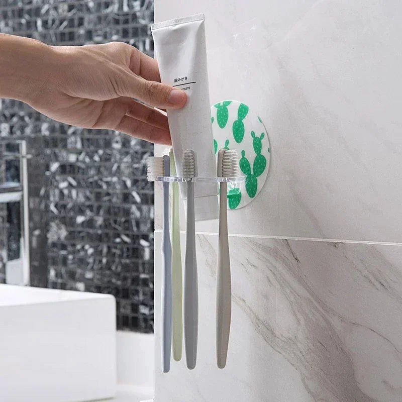 Removable Toothbrush Holder Transparent