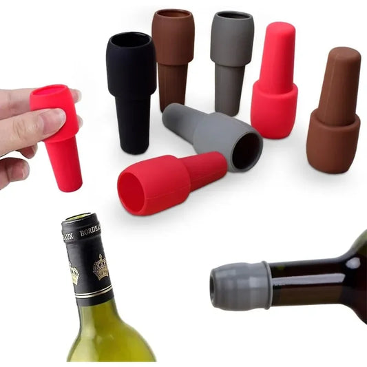 Silicone Wine Stopper Caps Bottle