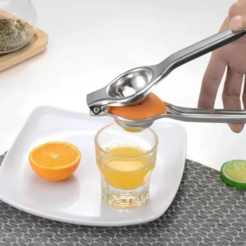 Stainless Steel Lemon Squeezer Manual Juicer Processor