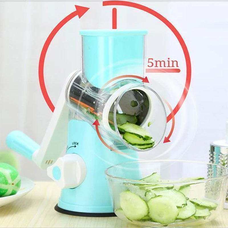 3-in-1 Manual Rotation Vegetable