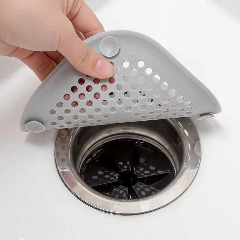 Sewer with Suction Cup, Floor Drain Mat, Kitchen, Bathroom, Anti Clogging Hair Filter