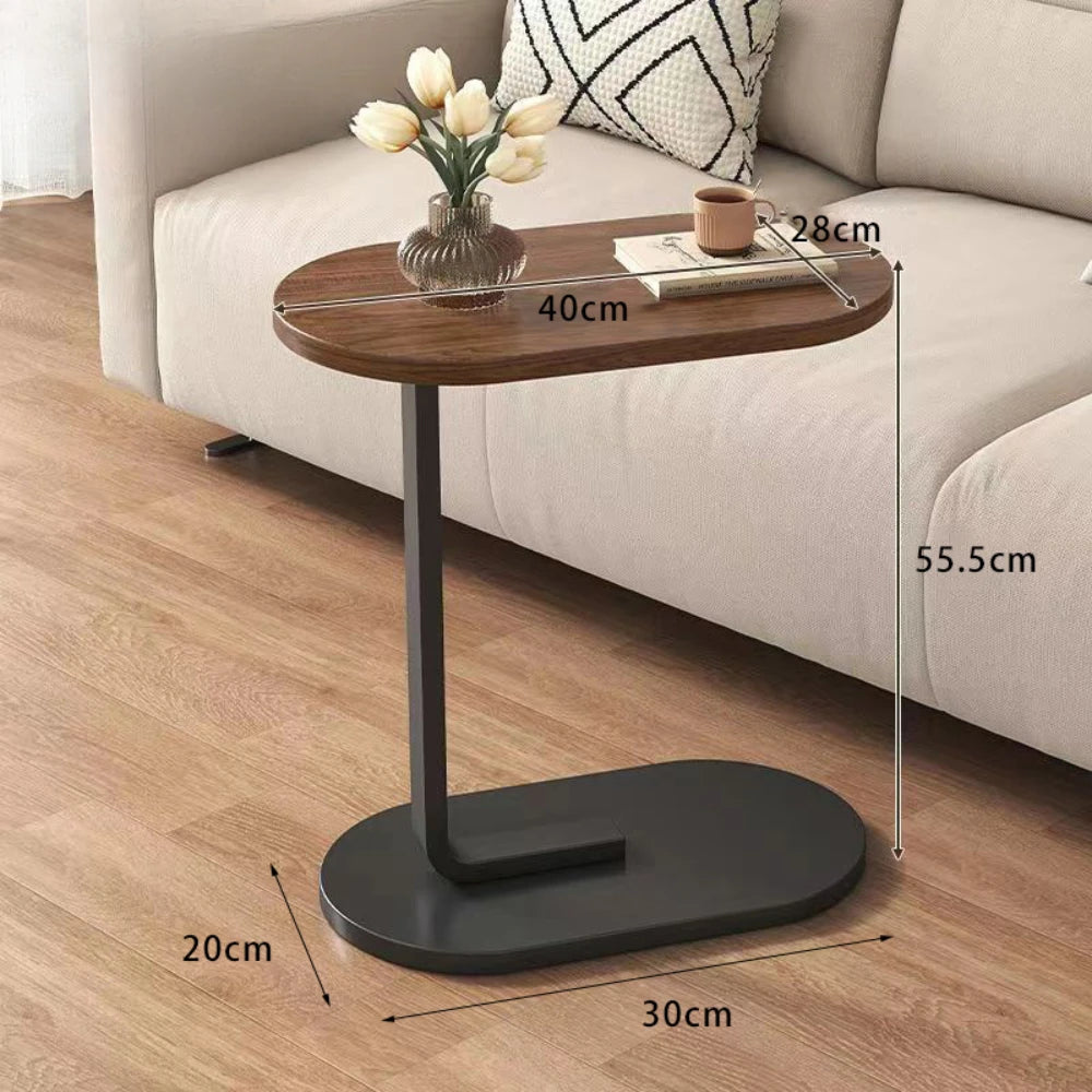 C Shaped Side Table Modern Light Luxury