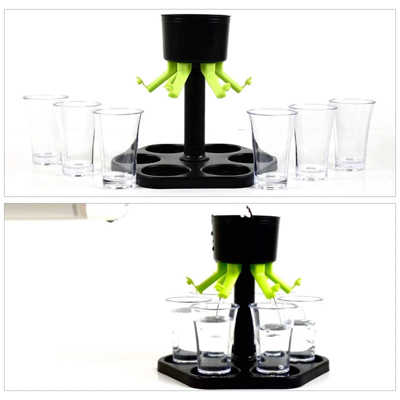 6 Shot Glass Dispenser