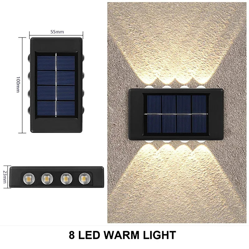 Solar Wall Lamp Outdoor Waterproof