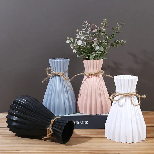 Plastic Vase Nordic Not Fragile Flower Vase